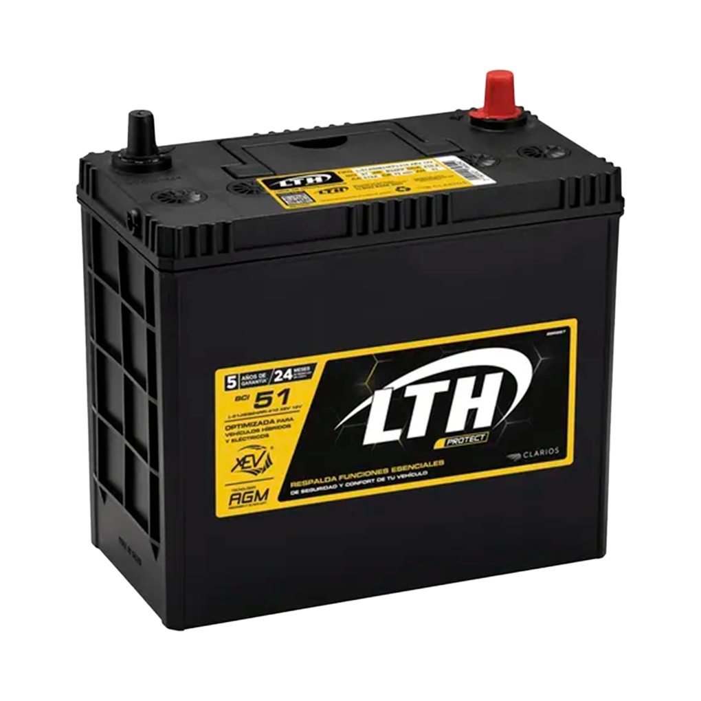 Batería LTH PROTEC (HIBRIDO Y ELECTRICO) 51 JIS-410